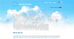 Desktop Screenshot of cloudcreativegroup.com